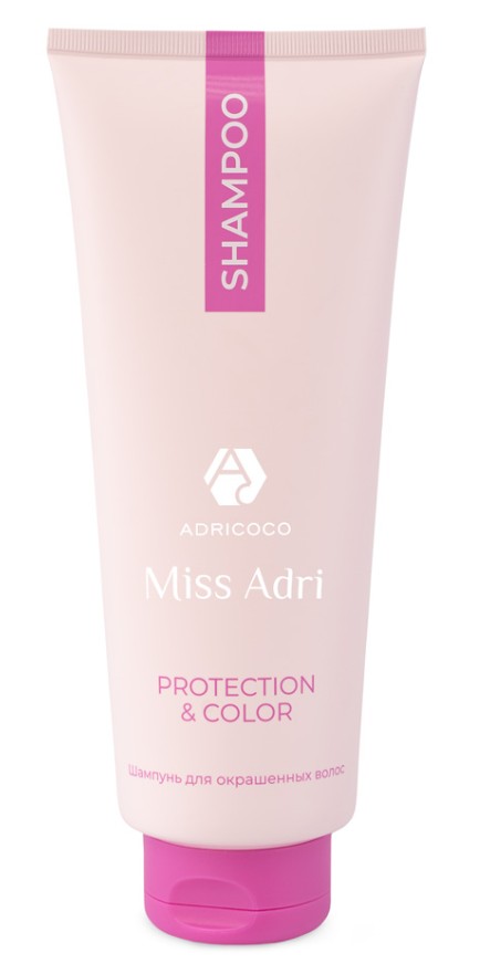 Шампунь для окрашенных волос ADRICOCO Miss Adri Protection & color, 400 мл 