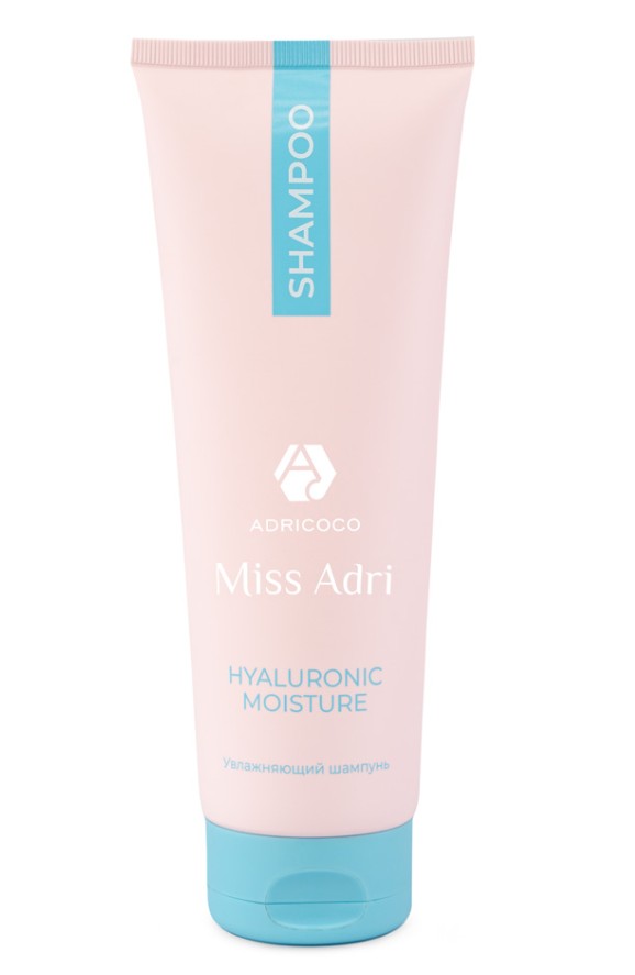 Увлажняющий шампунь для волос ADRICOCO Miss Adri Hyaluronic moisture, 250 мл 