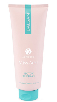 Бальзам для волос с эффектом ботокса ADRICOCO Miss Adri Botox therapy, 400 мл 