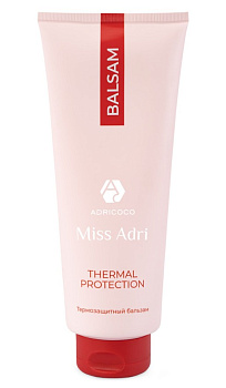 Термозащитный бальзам для волос ADRICOCO Miss Adri Thermal protection, 400 мл 