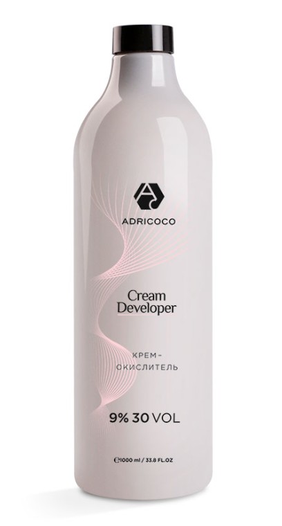 Крем-окислитель ADRICOCO Cream Developer 9% (30 vol.) Корея, 1000 мл 