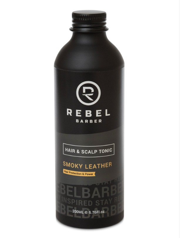 Премиальный тоник для ухода за волосами REBEL BARBER Smoky Leather 200 мл 