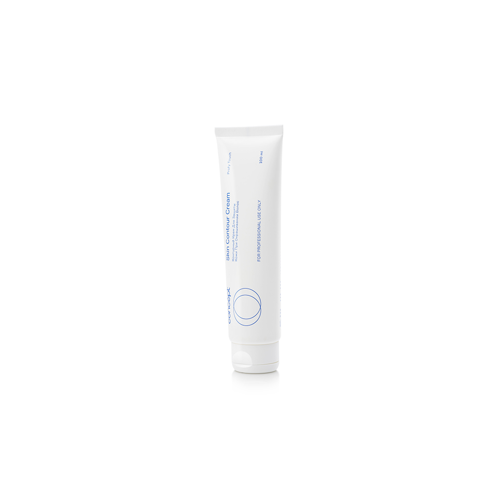 Контурный крем для защиты кожи при окрашивании волос (skin contour cream) 2021, 100 мл Защитные сред 