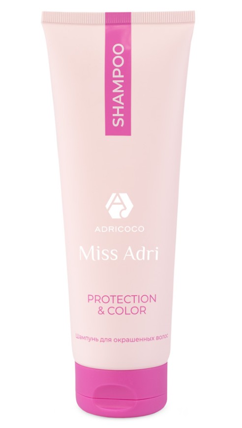 Шампунь для окрашенных волос ADRICOCO Miss Adri Protection & color, 250 мл 