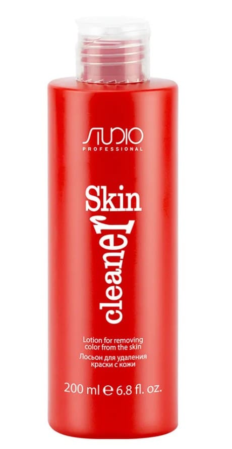 Лосьон для удаления краски с кожи «Skin Cleaner» линии Studio Professional, 200 мл 