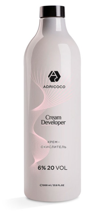 Крем-окислитель ADRICOCO Cream Developer 6% (20 vol.) Корея, 1000 мл 