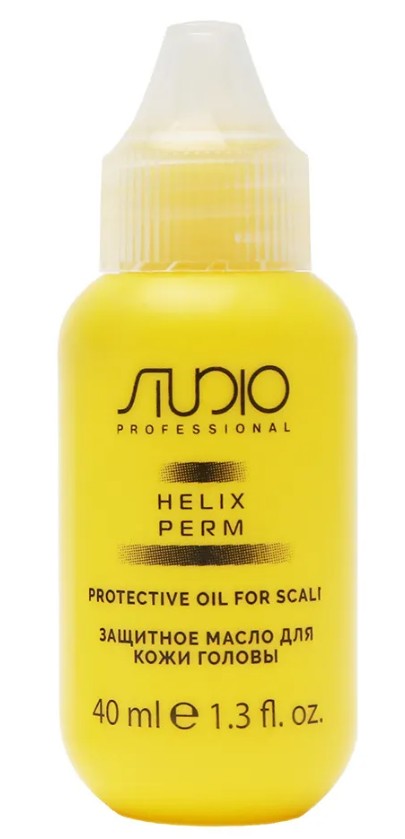 Защитное масло для кожи головы «Helix Perm» линии Studio Professional, 40 мл 