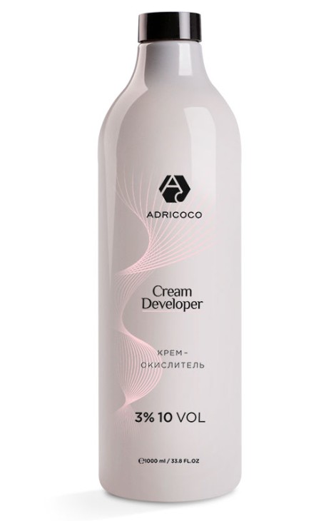 Крем-окислитель ADRICOCO Cream Developer 3% (10 vol.) Корея, 1000 мл 