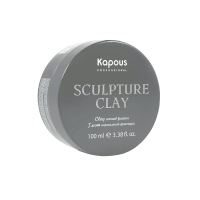 Глина для укладки волос нормальной фиксации "Sculpture Clay" 100 мл KAPOUS 