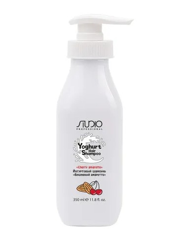 Йогуртовый шампунь для волос «Вишнёвый амаретто» линии Studio Professional, 350 мл 