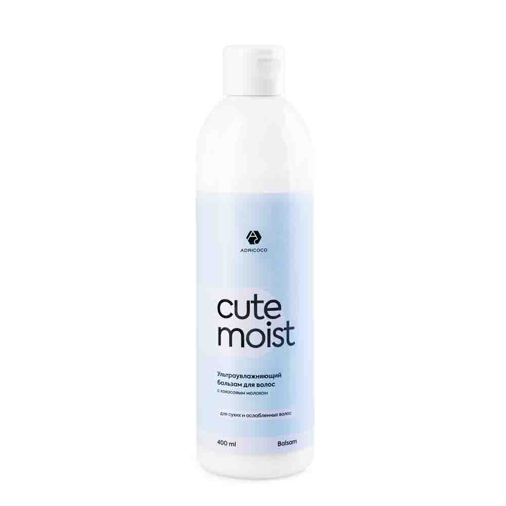 Ультраувлажняющий шампунь для волос ADRICOCO CUTE MOIST с кокосовым молоком, 250 мл 