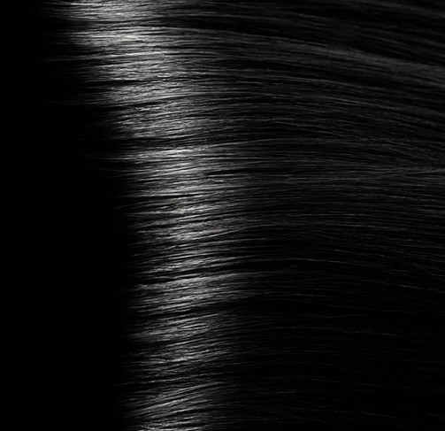 1.00 HY Черный интенсивный крем-краска для волос с Гиалуроновой кислотой100мл 