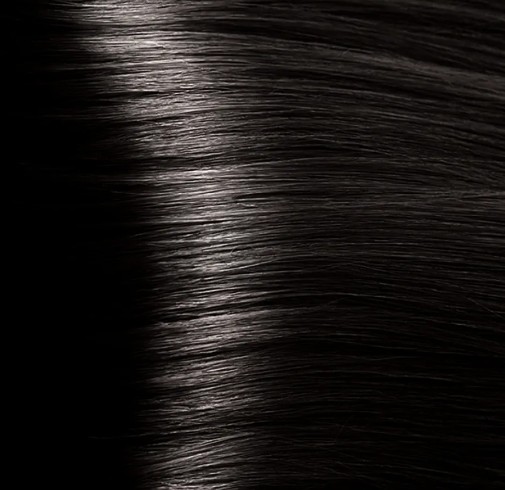 3.00 HY Темно-коричневый интенсивный крем-краска для волос с Гиалуроновой кислотой 100мл 