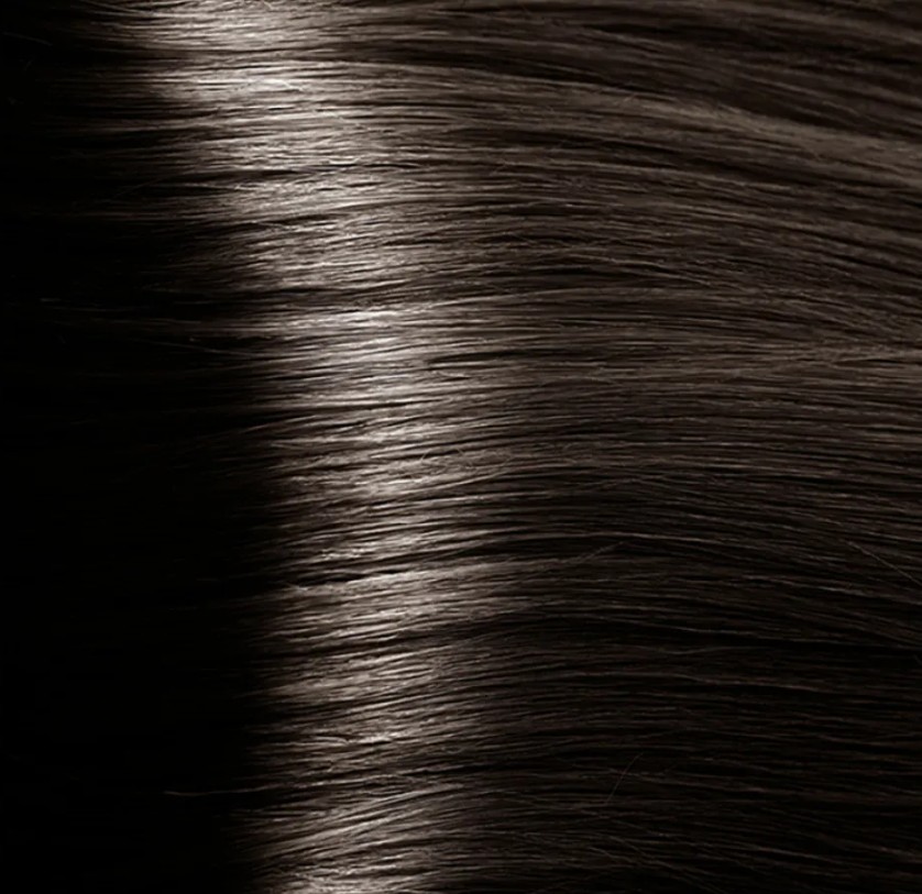 5.07 HY Светлый коричневый натуральный холодный крем-краска для волос с Гиалуроновой кислотой 100мл 