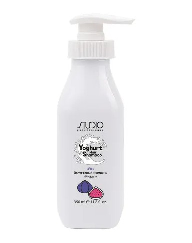 Йогуртовый шампунь для волос «Инжир» линии Studio Professional, 350 мл 