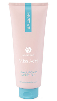 Увлажняющий бальзам для волос ADRICOCO Miss Adri Hyaluronic moisture, 400 мл 