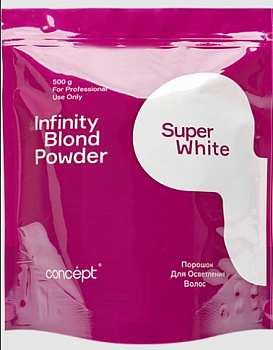 Порошок д/осветления волос Super white, 500 г Инфинити 