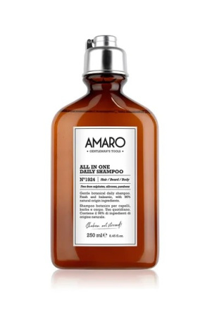 7008 Amaro All in one daily shampoo 250 ml Растительный шампунь 