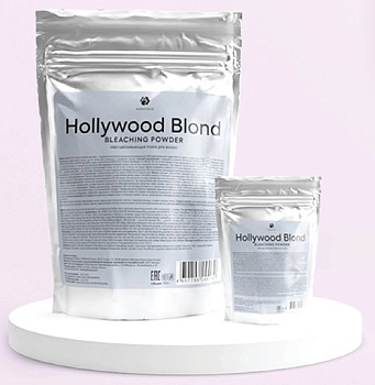 Обесцвечивающая пудра  Hollywood Blond, 9+ 250  белая, с защитным комплексом, Италия, ADRICOCO, 