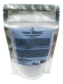 Обесцвечивающая пудра  New Blond,100  светлый индиго, с антижелтым эффектом, Италия, ADRICOCO, 