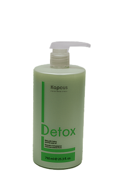 Бальзам для волосс Сельдереем и маслом семени Льна серии "Detox" Kapous, 750 мл 