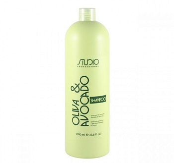Шампунь для волос с маслами авокадо и оливы 1 л. линии Studio Professional KAPOUS 