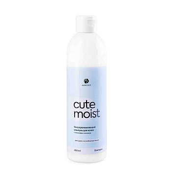 Ультраувлажняющий шампунь для волос ADRICOCO CUTE MOIST с кокосовым молоком, 400 мл 