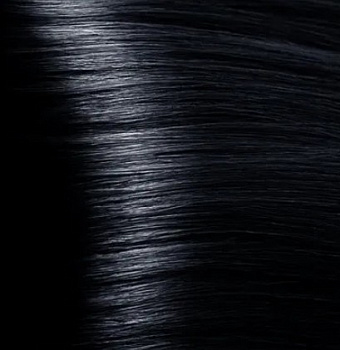 1.1 HY Иссиня-черный крем-краска для волос с Гиалуроновой кислотой100мл 