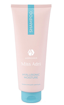 Увлажняющий шампунь для волос ADRICOCO Miss Adri Hyaluronic moisture, 400 мл 