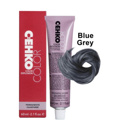 Крем-краска для прядей, Сине-серый/Blue Grey 60 мл C:ЕНКО 