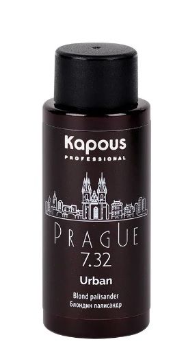 LC 7.32 Прага, Полуперманентный жидкий краситель для волос «Urban» Kapous, 60 мл 