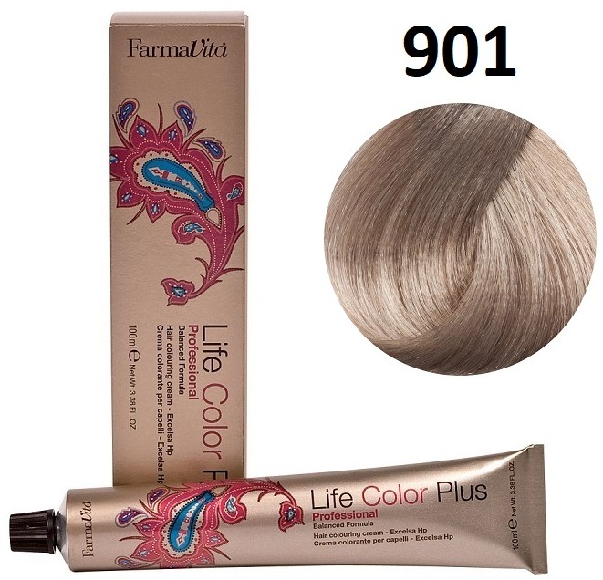 100 901NEWсв-пепел блондин,супер осветлительLife Color Plus 