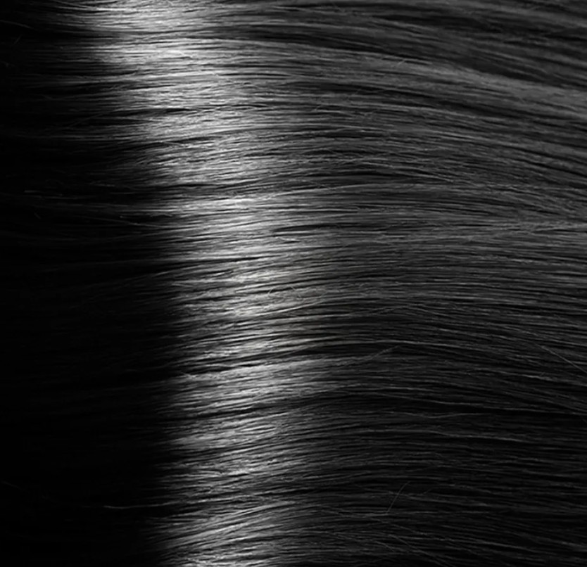 1.0 HY Черный крем-краска для волос с Гиалуроновой кислотой100мл 