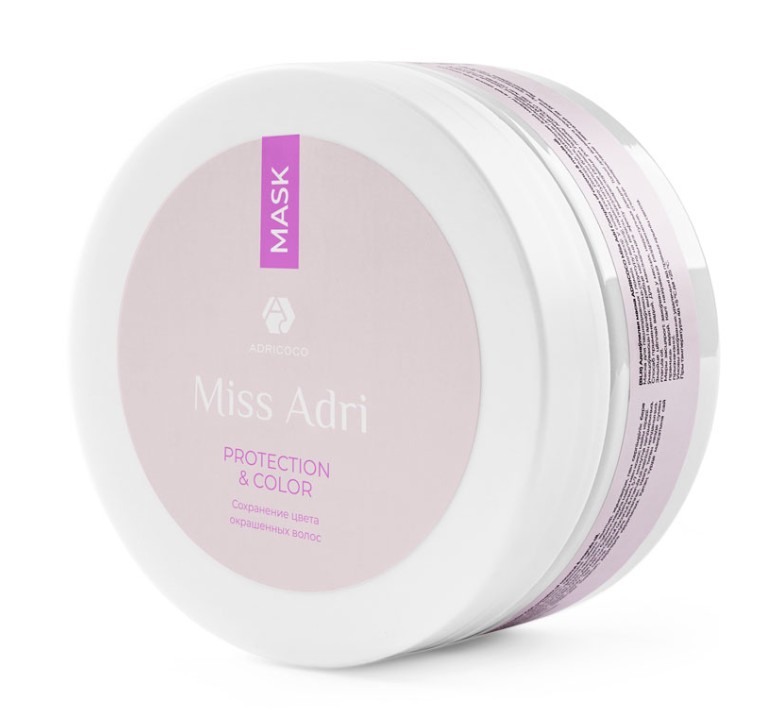 Маска для окрашенных волос ADRICOCO Miss Adri Protection & color, 200 мл 