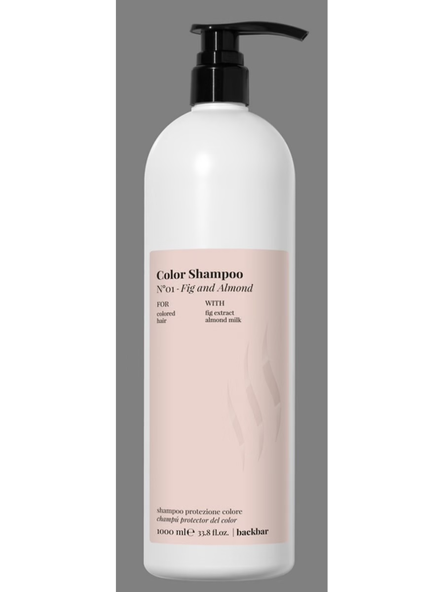 4011 Back Bar Color Shampoo № 01 1000мл Шампунь д/защиты цвета и блеска вол. 