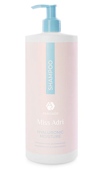 Увлажняющий шампунь для волос ADRICOCO Miss Adri Hyaluronic moisture,1000 мл 
