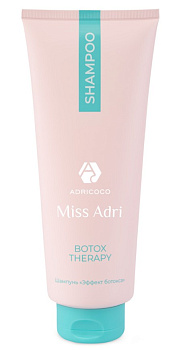 Шампунь для волос с эффектом ботокса ADRICOCO Miss Adri Botox therapy, 400 мл 